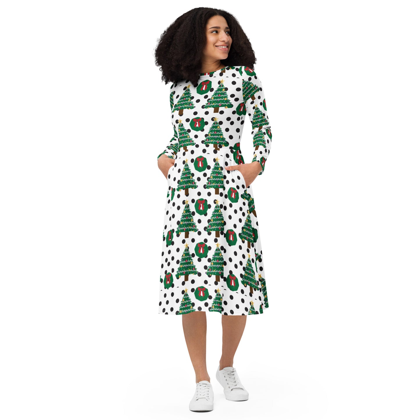 Diva Tree Midi Dress