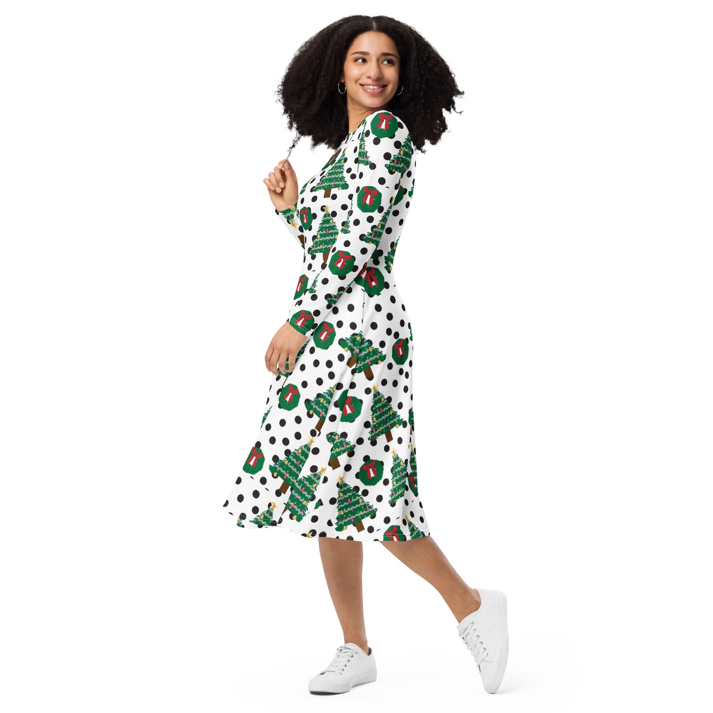 Diva Tree Midi Dress