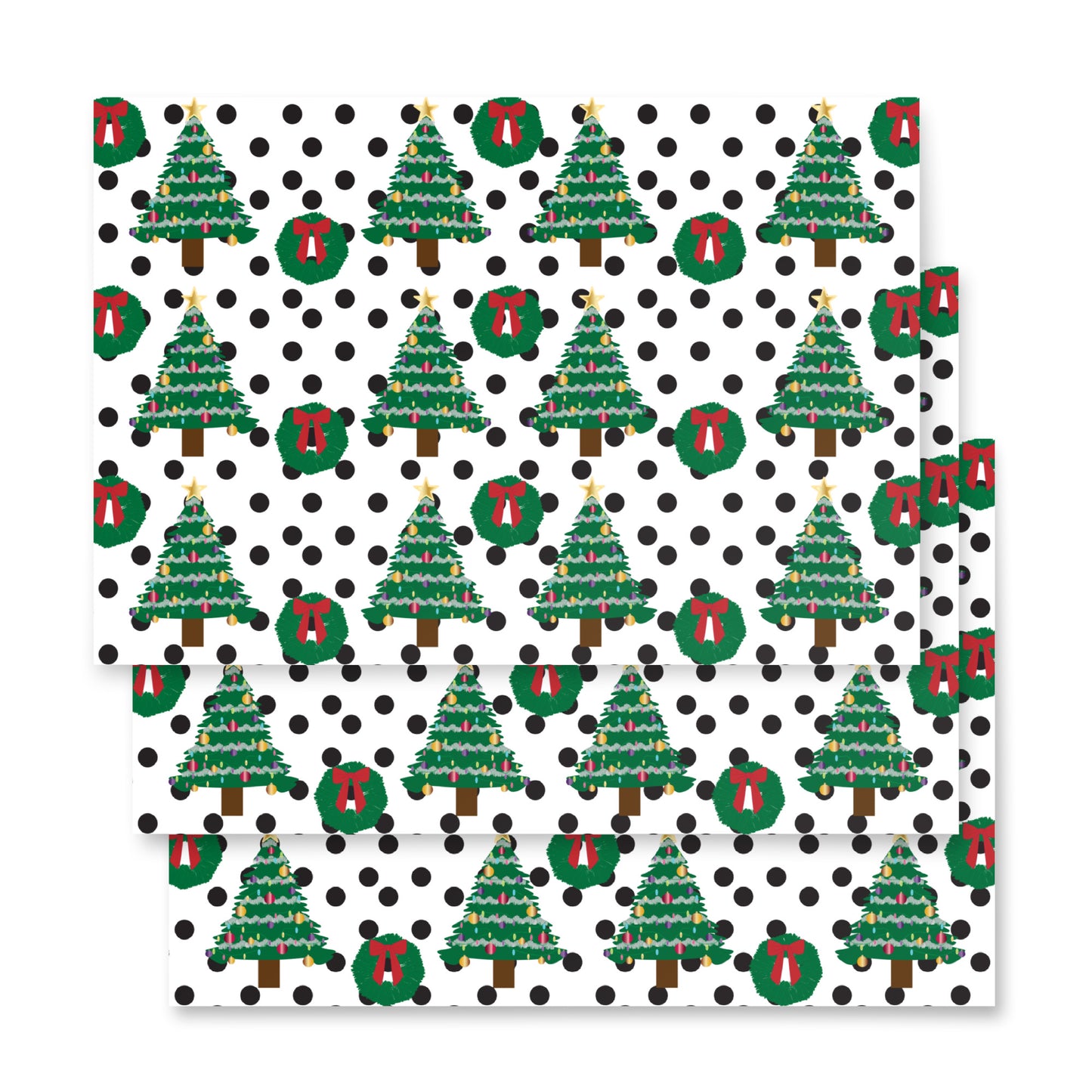 Diva Tree Wrapping Paper Sheets