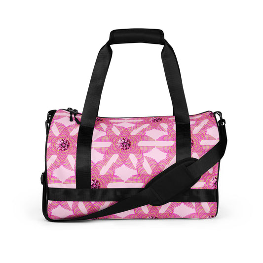 Galactic Flower Gym Bag