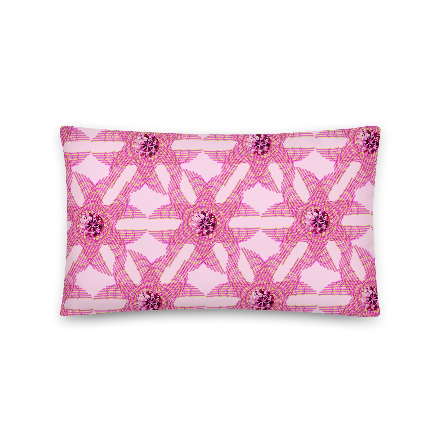 Galactic Flower Pillow