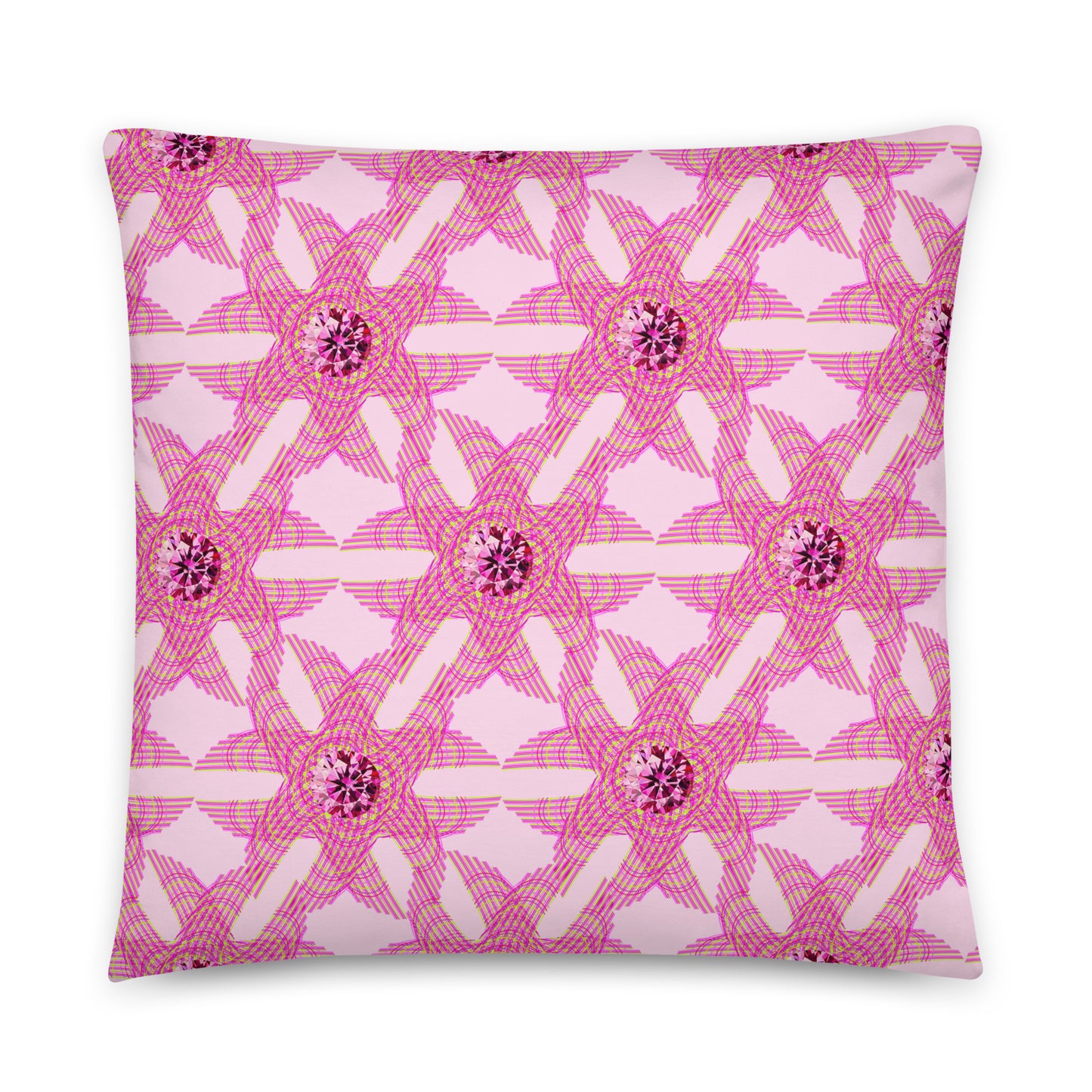 Galactic Flower Pillow