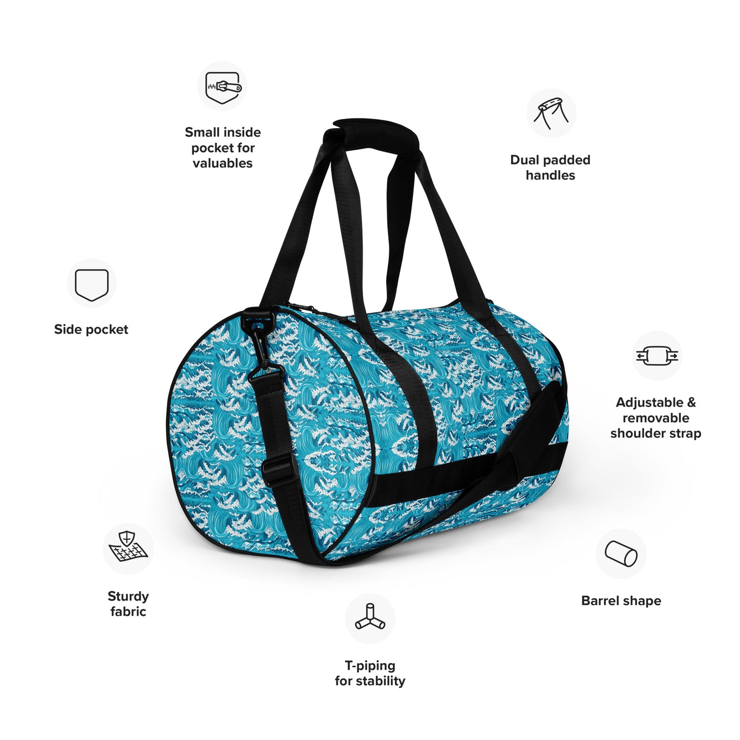 Rough Surf Gym Bag