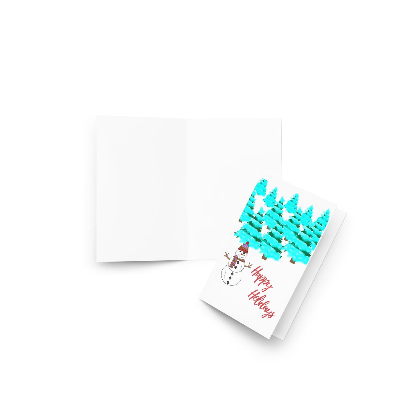 Snowbawdy Holiday Card (Blank)